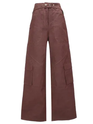 Aviator Pants in Brown