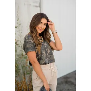 Basic Thick Camo Tee