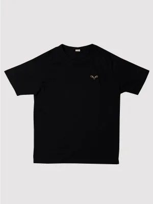 Black Blank With Logo Men's PJ T