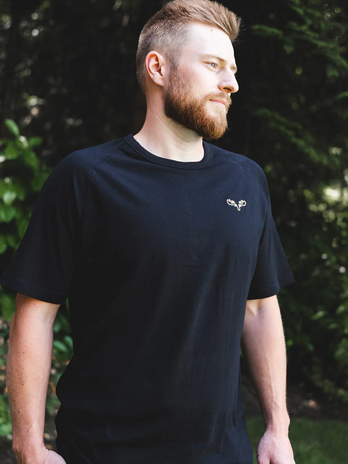 Black Blank With Logo Men's PJ T