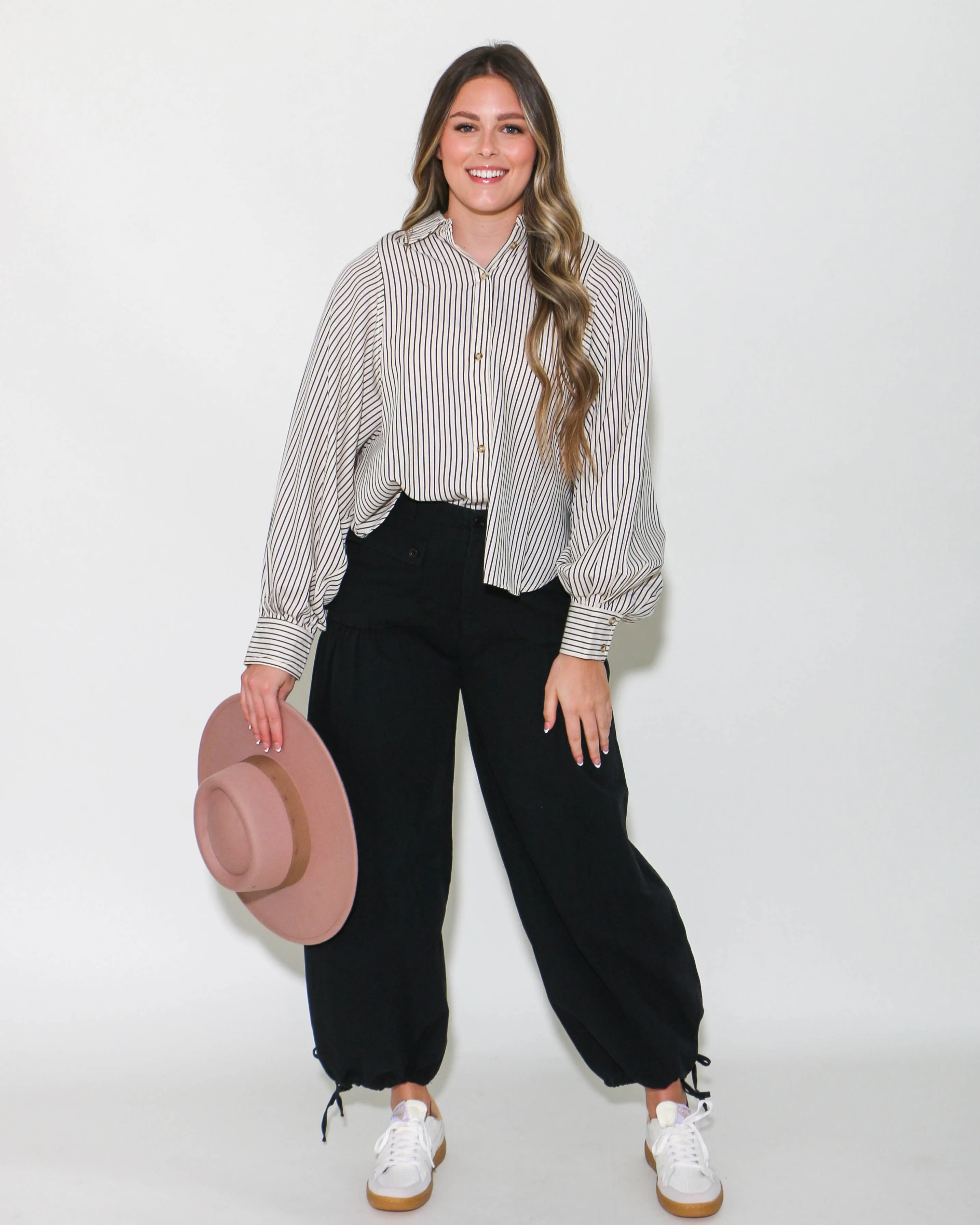 Black Dream Balloon Pants
