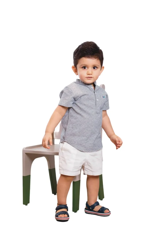 Boys Aqua Shirt