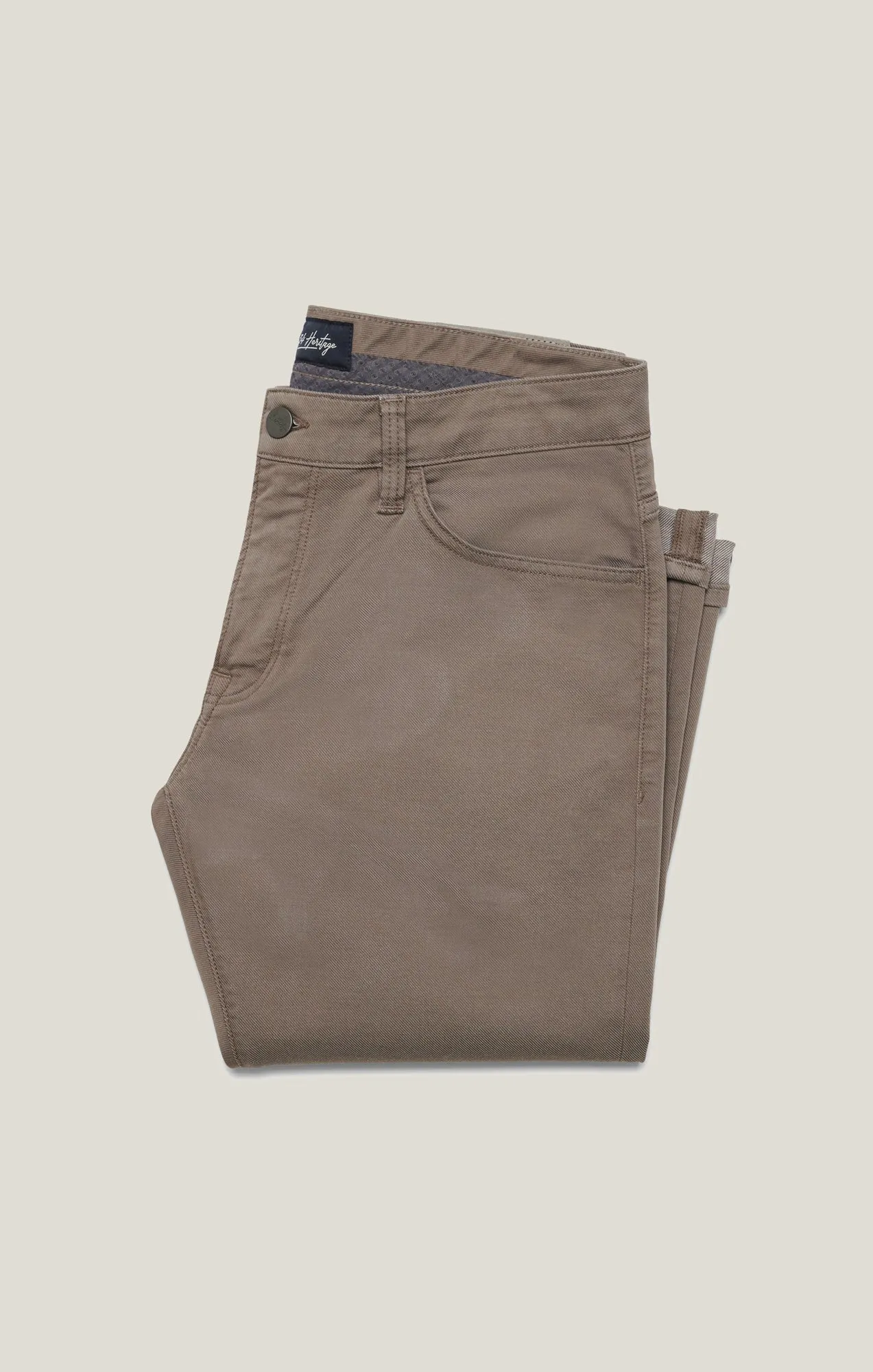 Charisma Relaxed Straight Pants in Taupe Coolmax