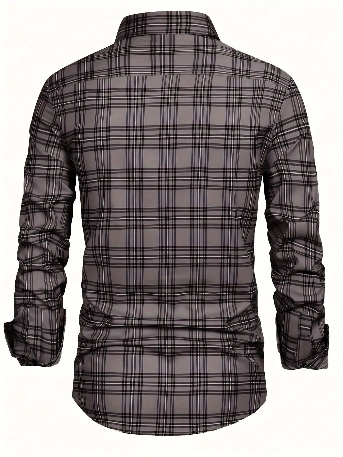 CHARVIX | Classic Checkered Formal Shirt