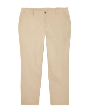 Chester Brushed Twill Pant | Tan