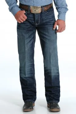 CINCH MEN'S RELAXED FIT GRANT DARK DENIM WASH - MB57337001