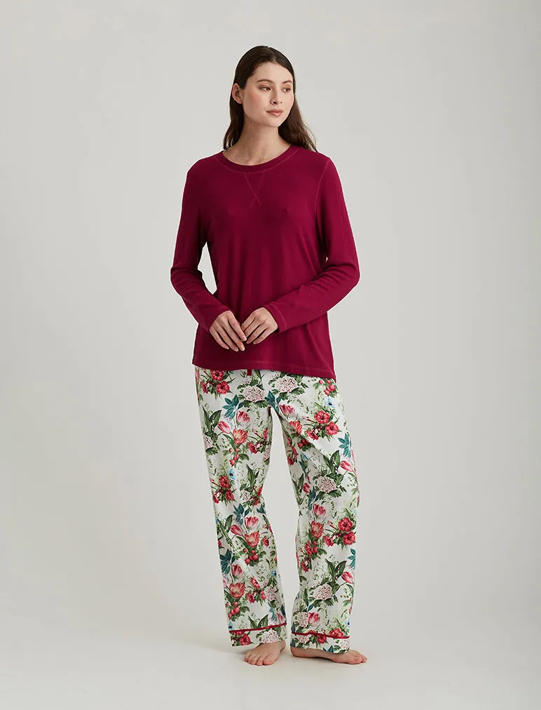 Clara Cozy FL Pant and Feather Soft Top