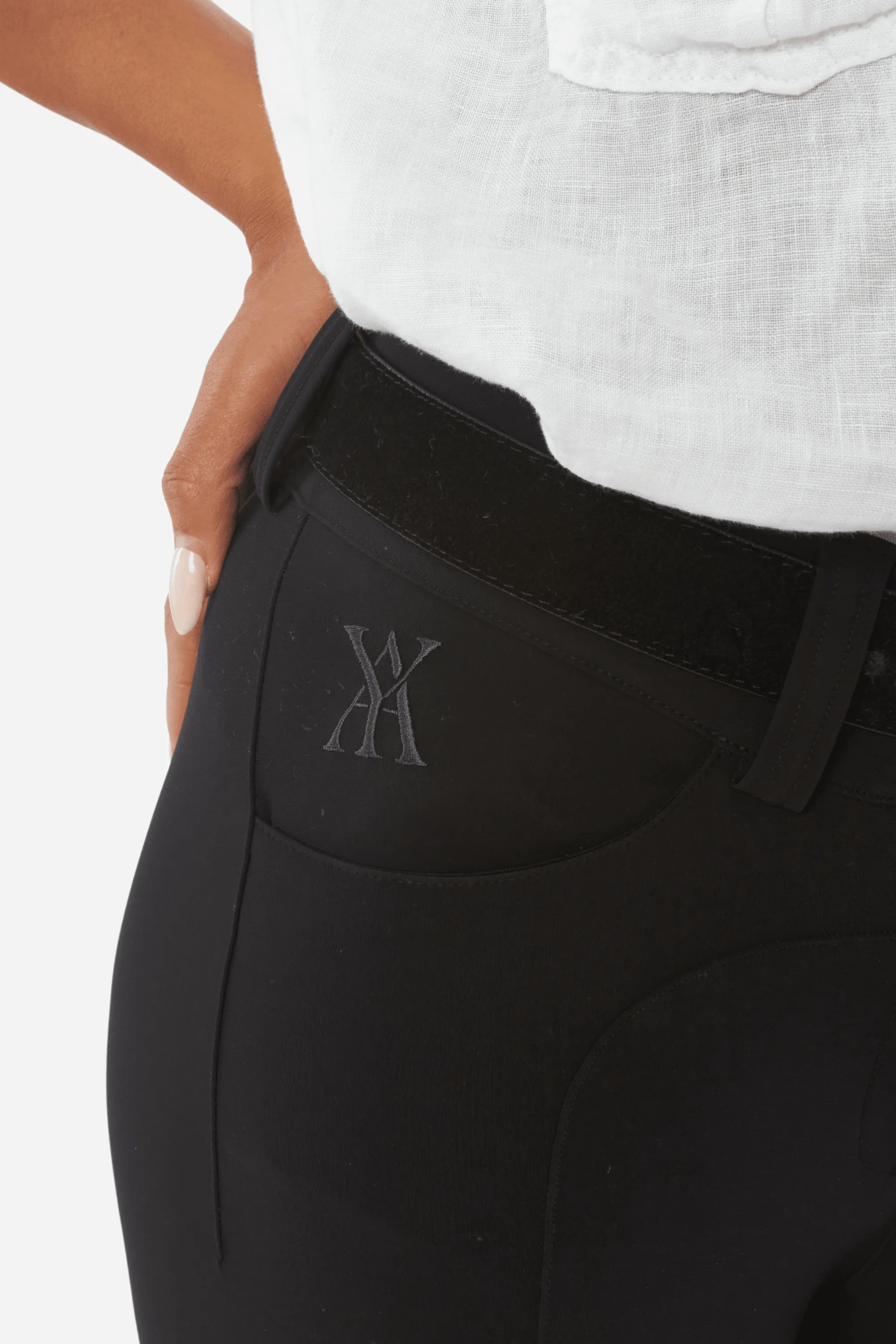Compression Performance Breeches - Knee Grip | Black