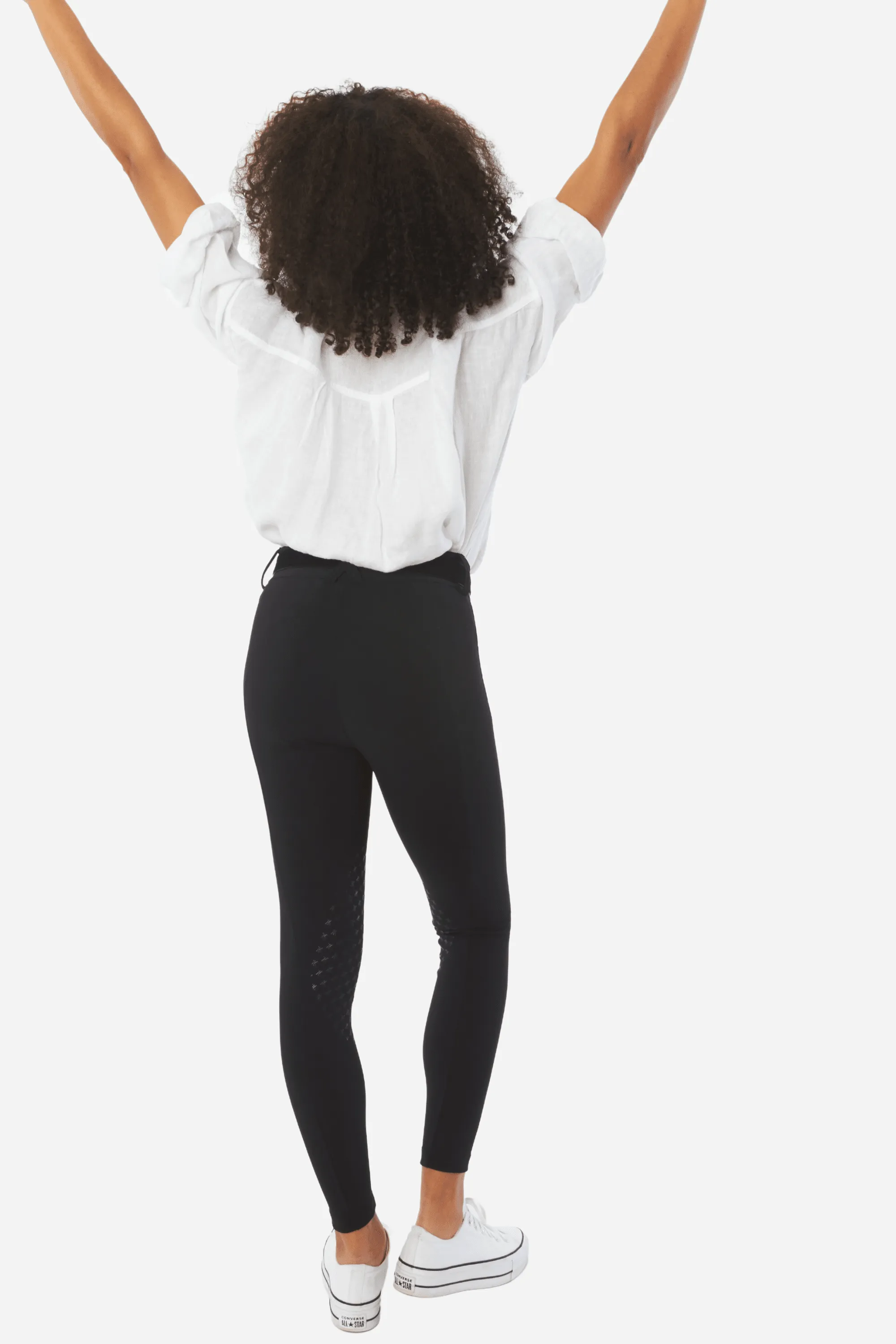 Compression Performance Breeches - Knee Grip | Black