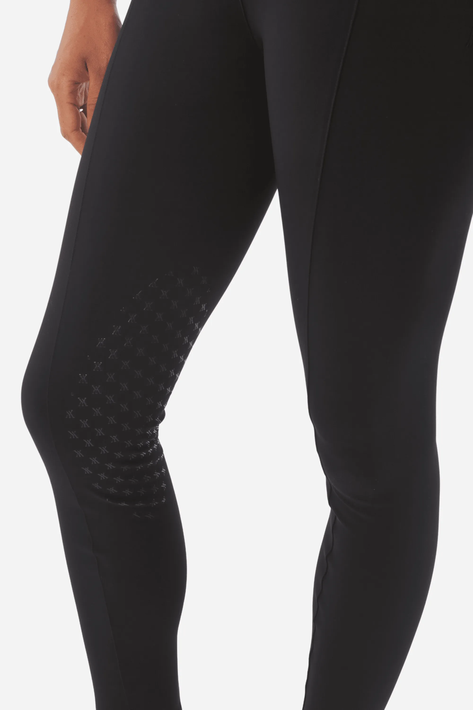 Compression Performance Breeches - Knee Grip | Black