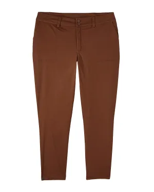 Elestren Twill Utility Pant | Brown