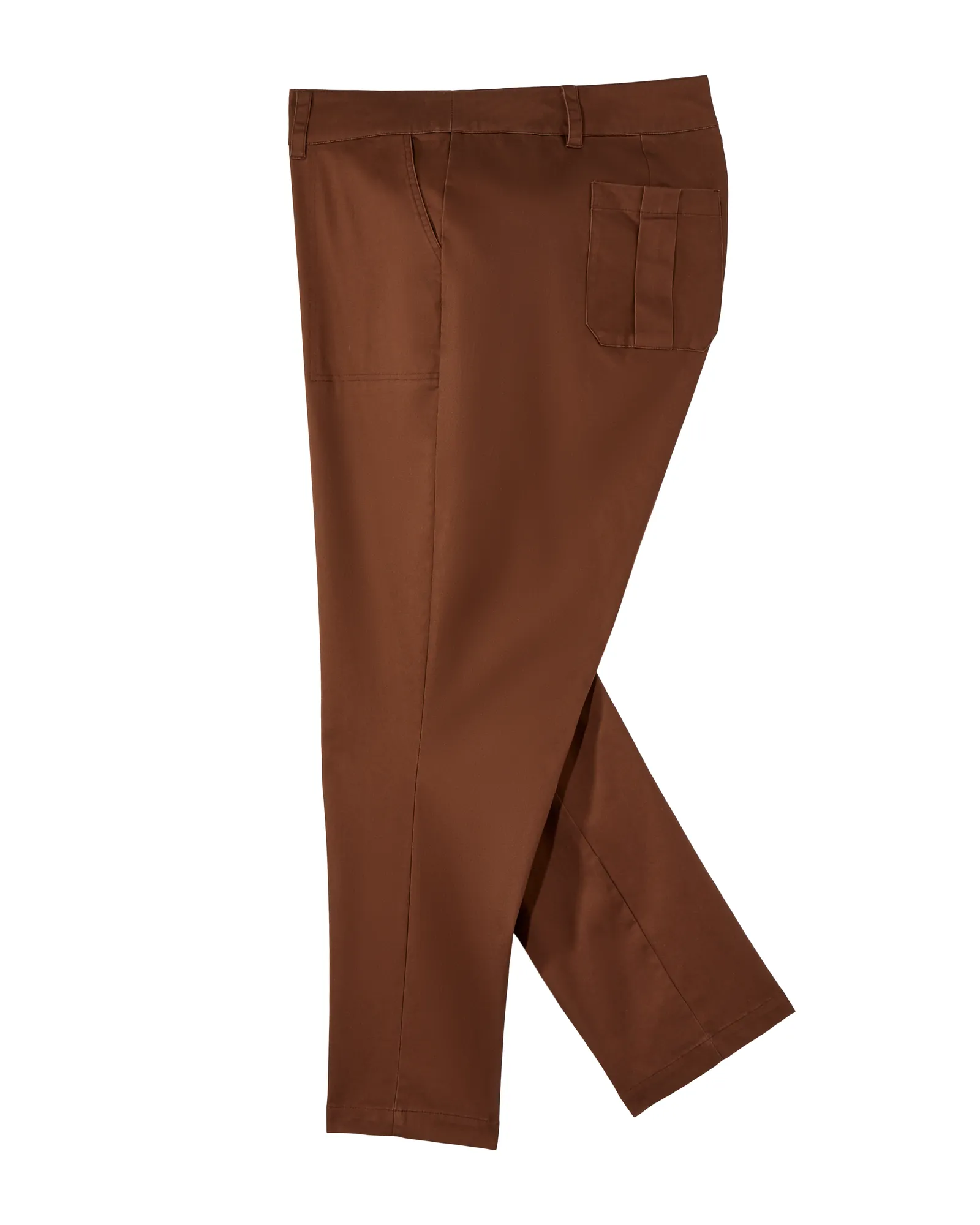 Elestren Twill Utility Pant | Brown