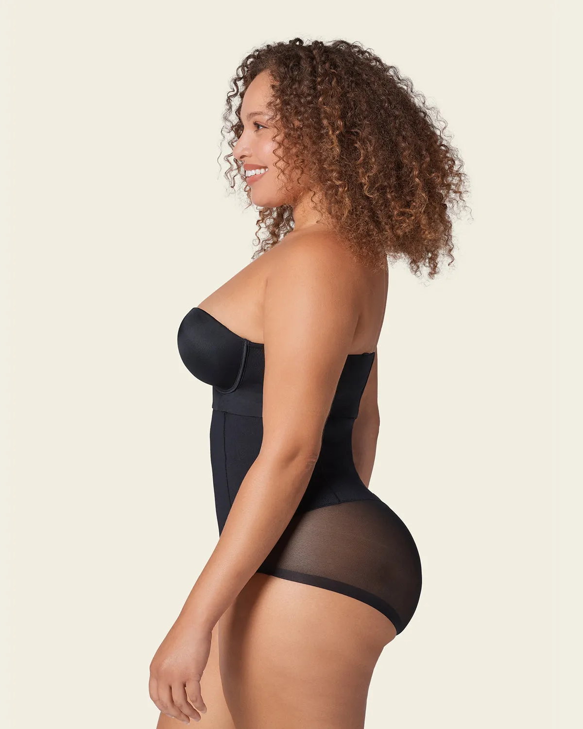 Extra High-Waisted Sheer Bottom Sculpting Shaper Panty