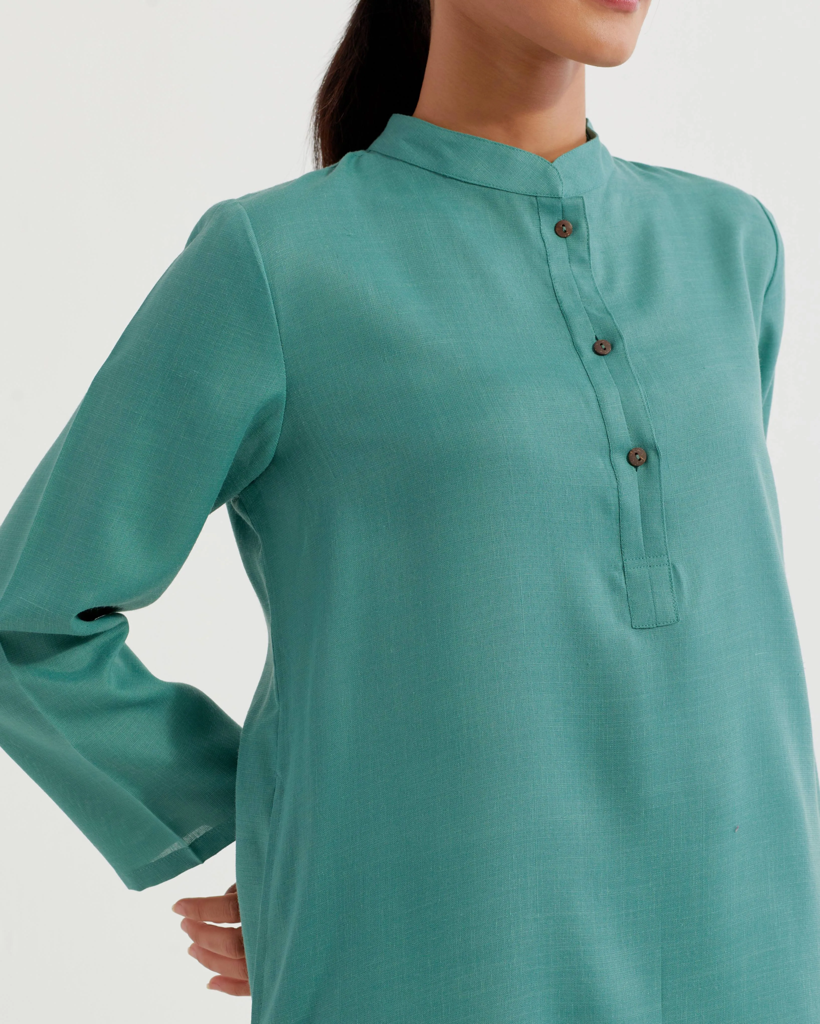 Green Boyfriend Co-ord Set (Set of 2)