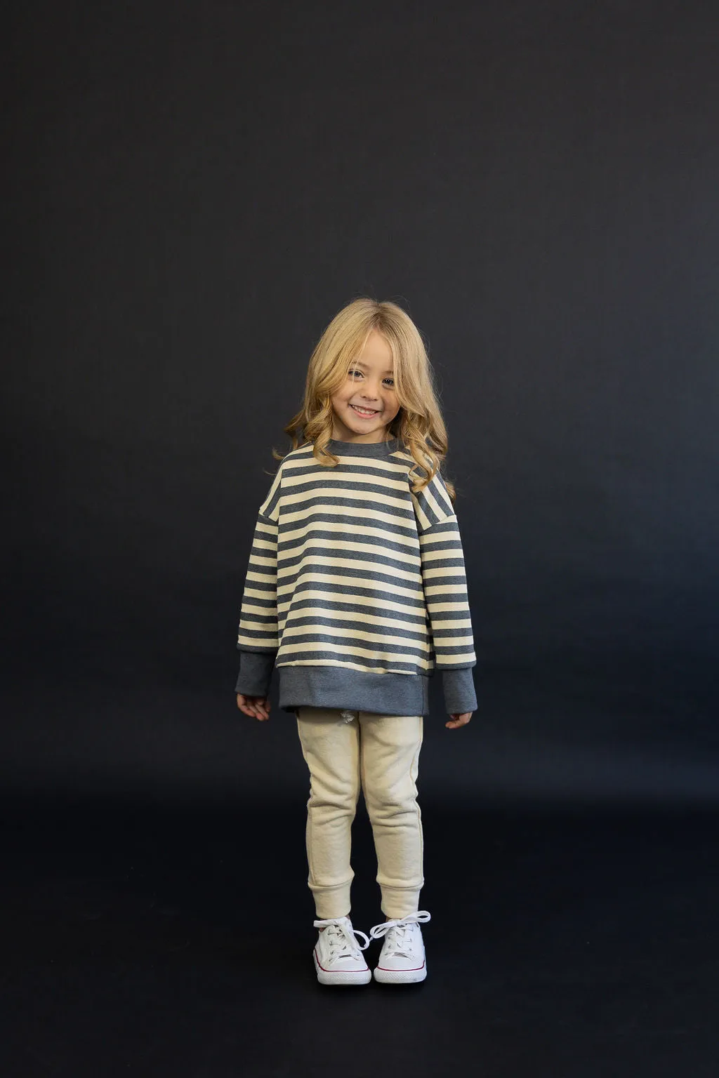 gusset pants CO - beige