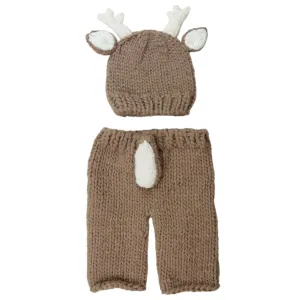 Hartley Deer Hat And Pant Newborn Set