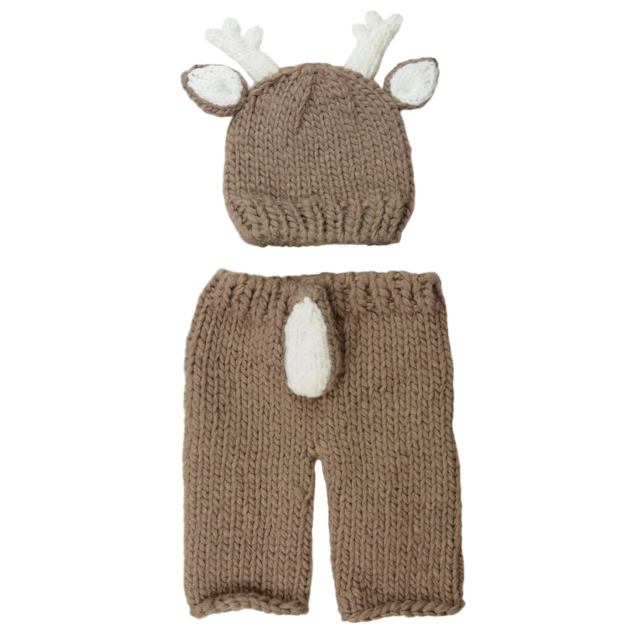 Hartley Deer Hat And Pant Newborn Set