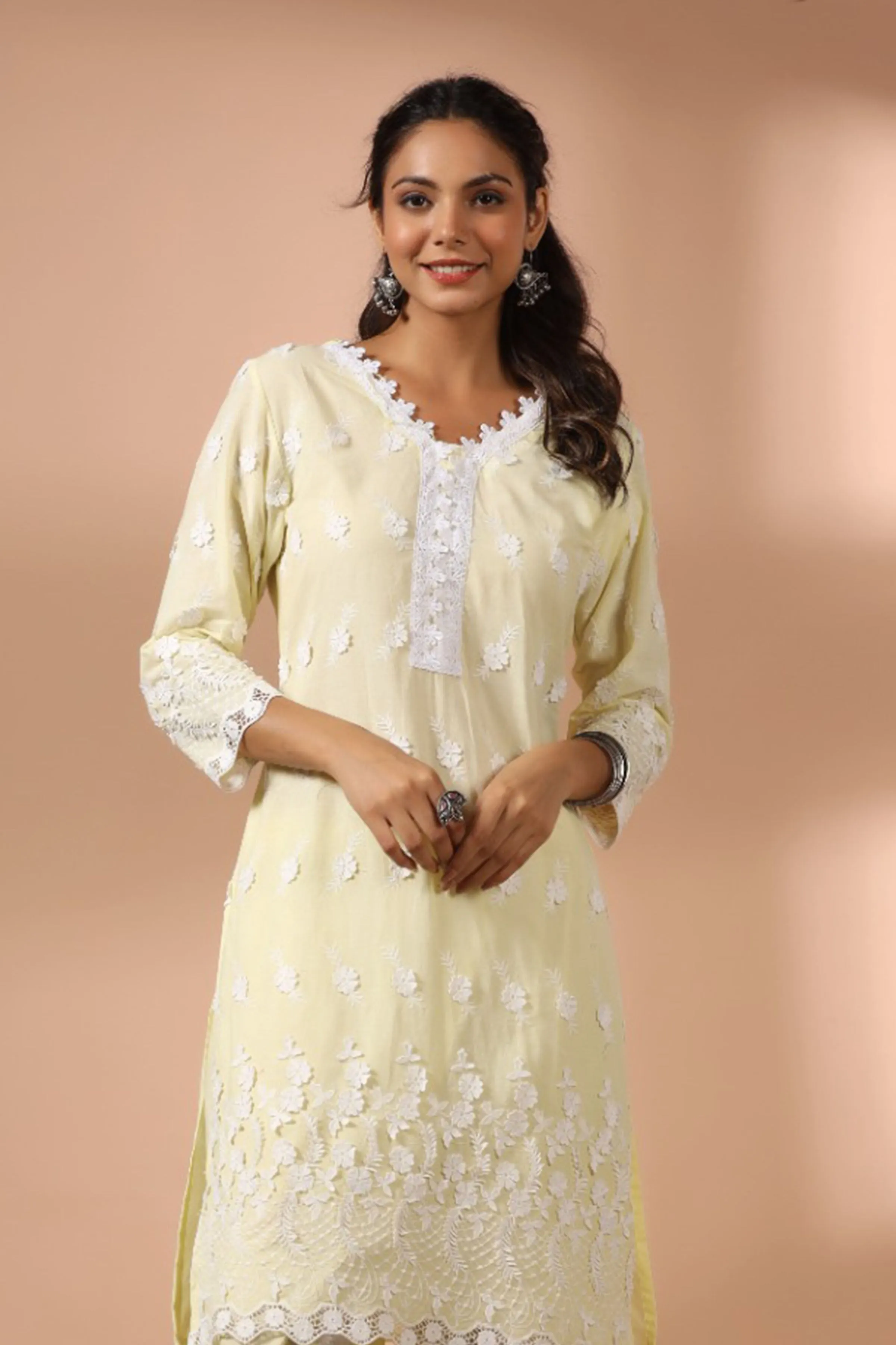 Lemon Blush Tulip Suit Set