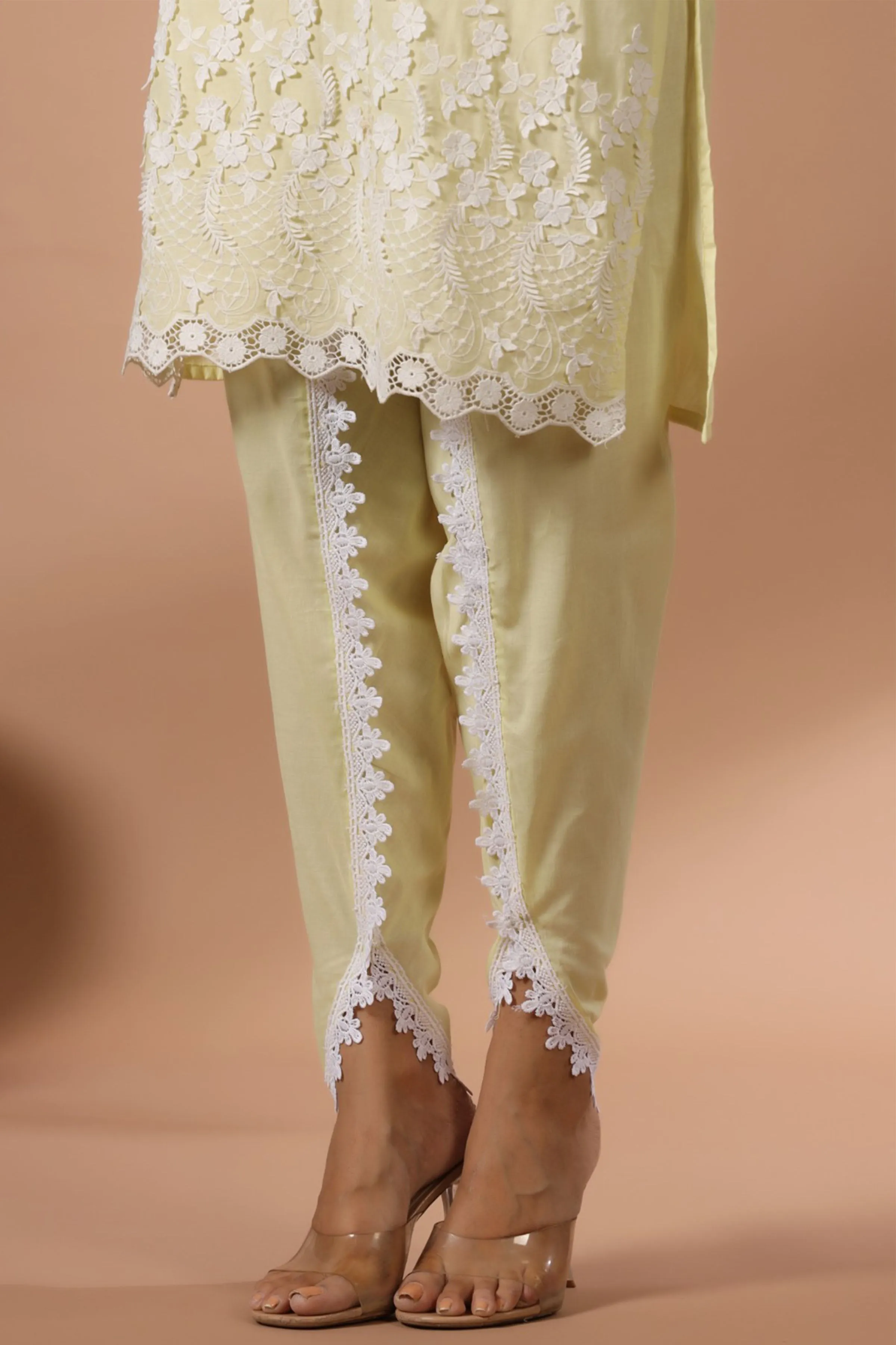 Lemon Blush Tulip Suit Set