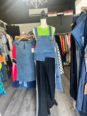 Like Adidas Track Jumpsuit- Fits only Small New 