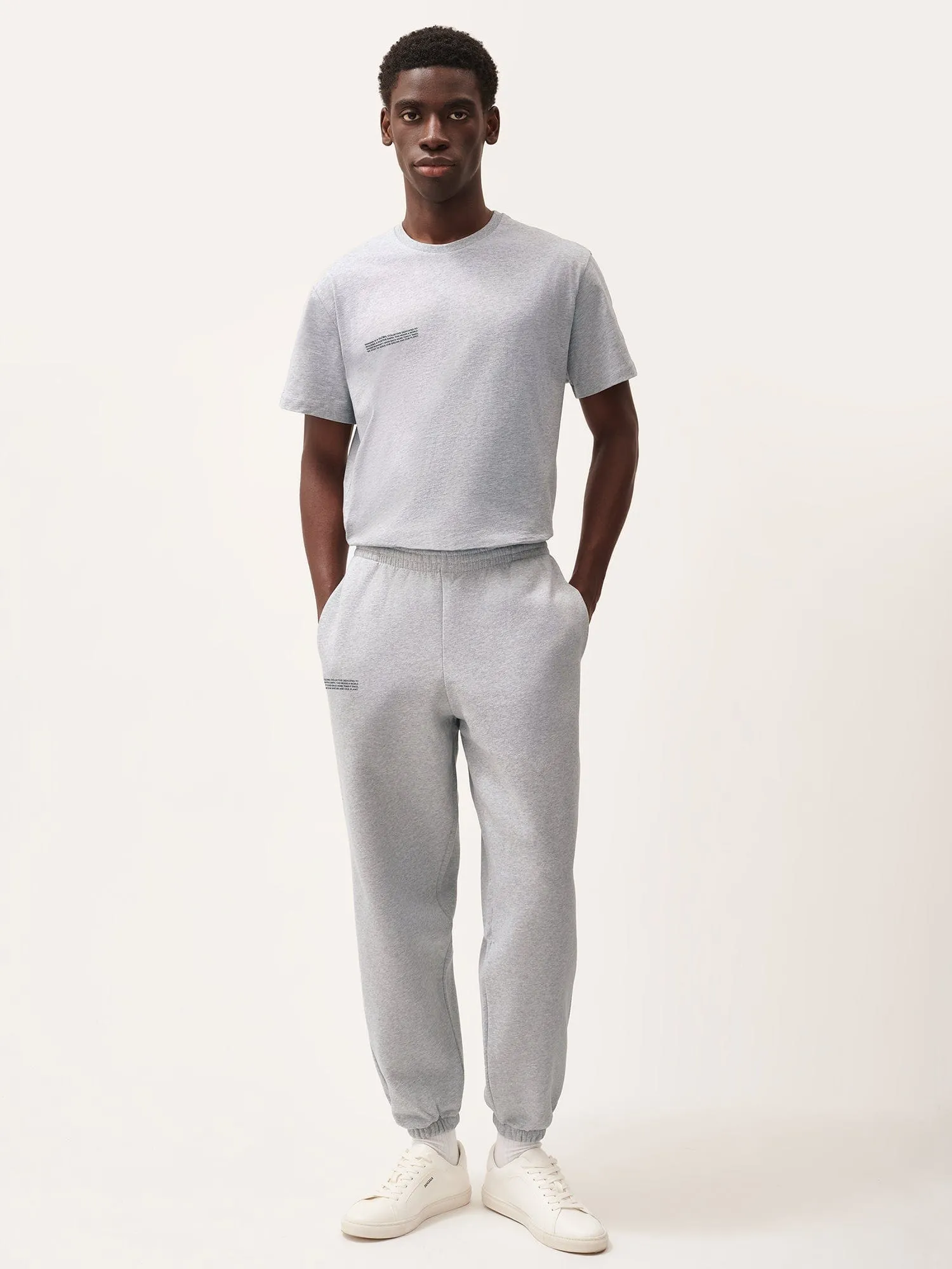Mens 365 Heavyweight Track Pantsgrey marl