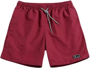 Men's Board Shorts and Fitness Sports Plus Size Five Quick Drying Beach Pants Shorts with Zipper Pockets Beach