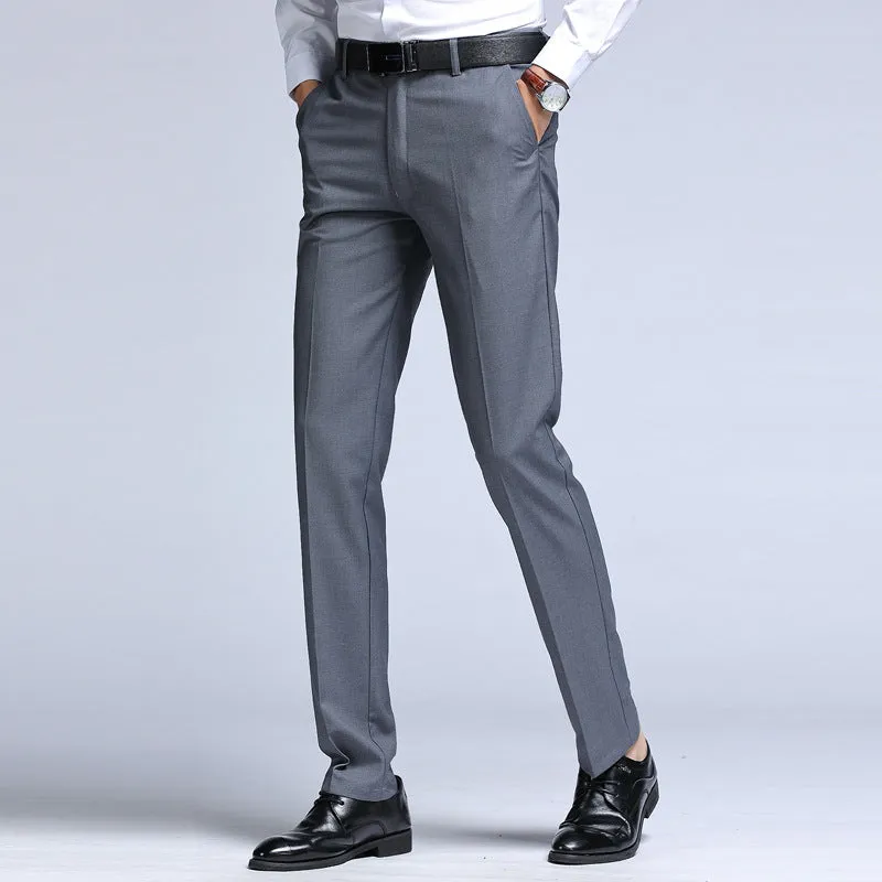 Men's Business Suit Trousers Black