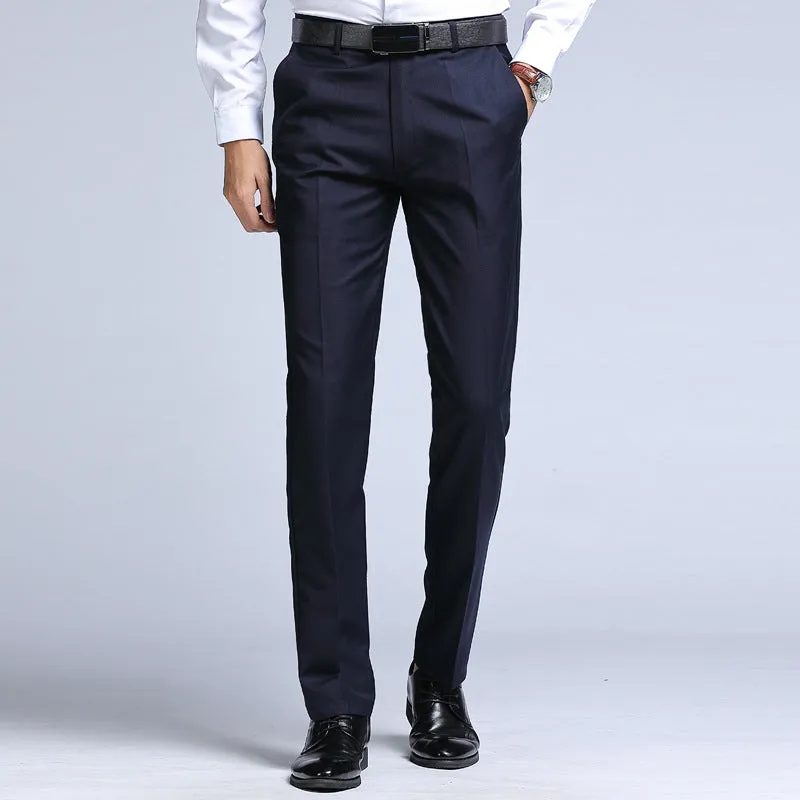 Men's Business Suit Trousers Black