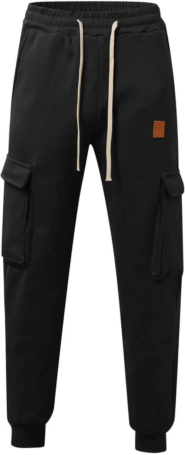 Men's Joggers Punk Cargo Baggy Techwear Hip Hop Patchwork Streetwear Tactical Track Pants