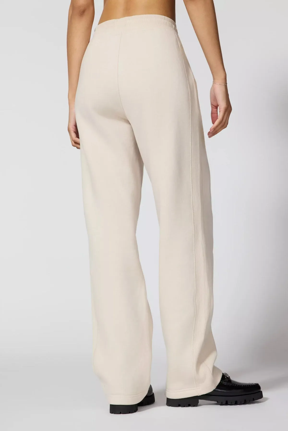 MPG Sport Women Comfort Fleece Sweatpant - STONE