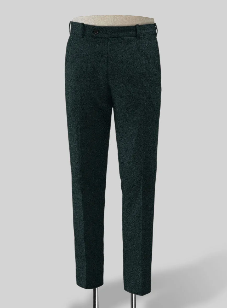 Naples Bello Green Tweed Pants