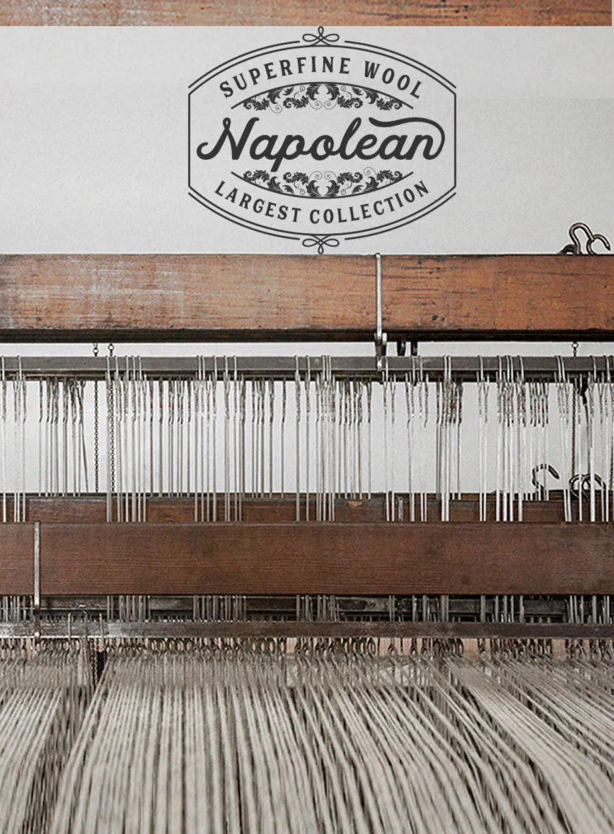 Napolean Pane Blue Wool Pants