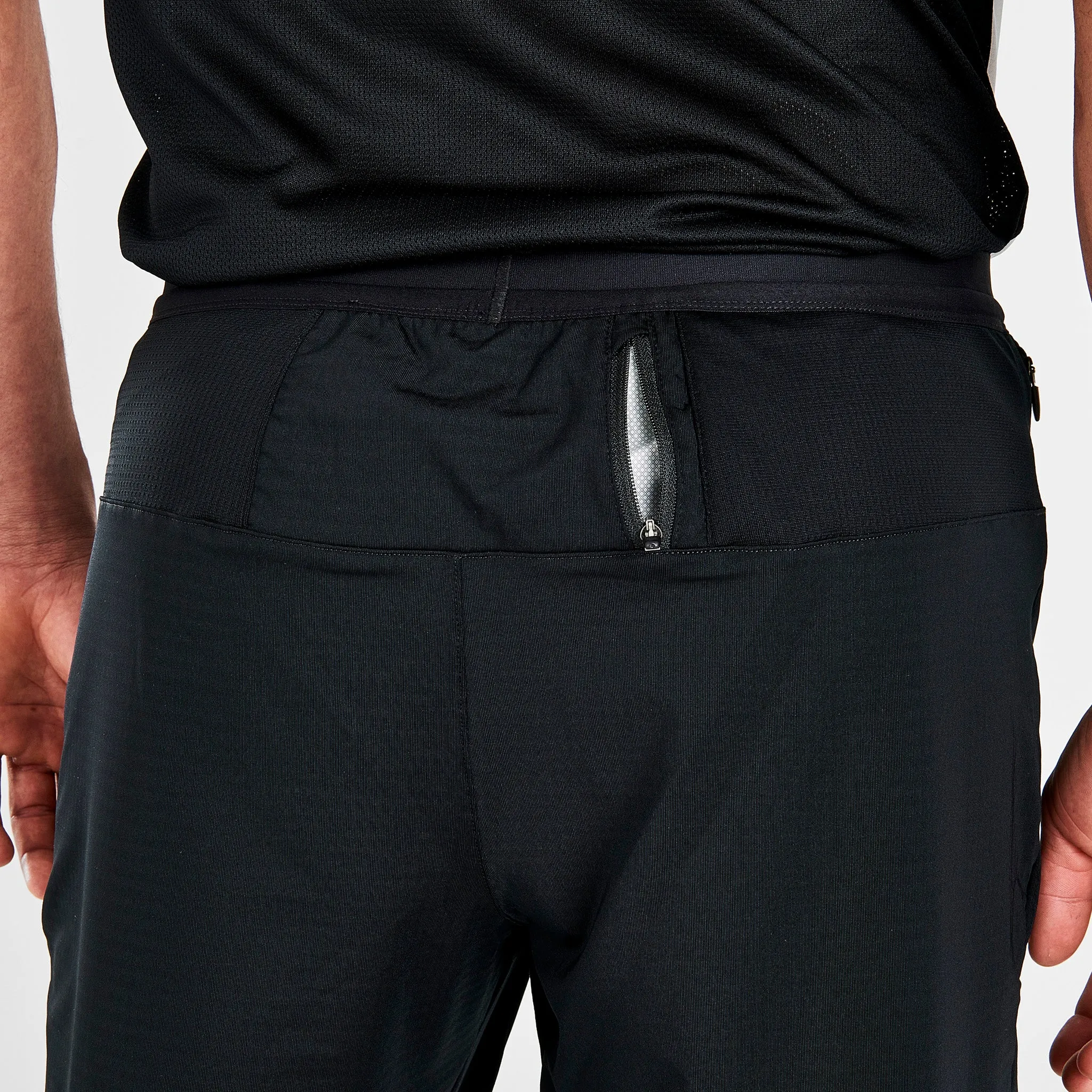 Nike Phenom Elite Knit Running Pants Black / Black - Reflective Silver