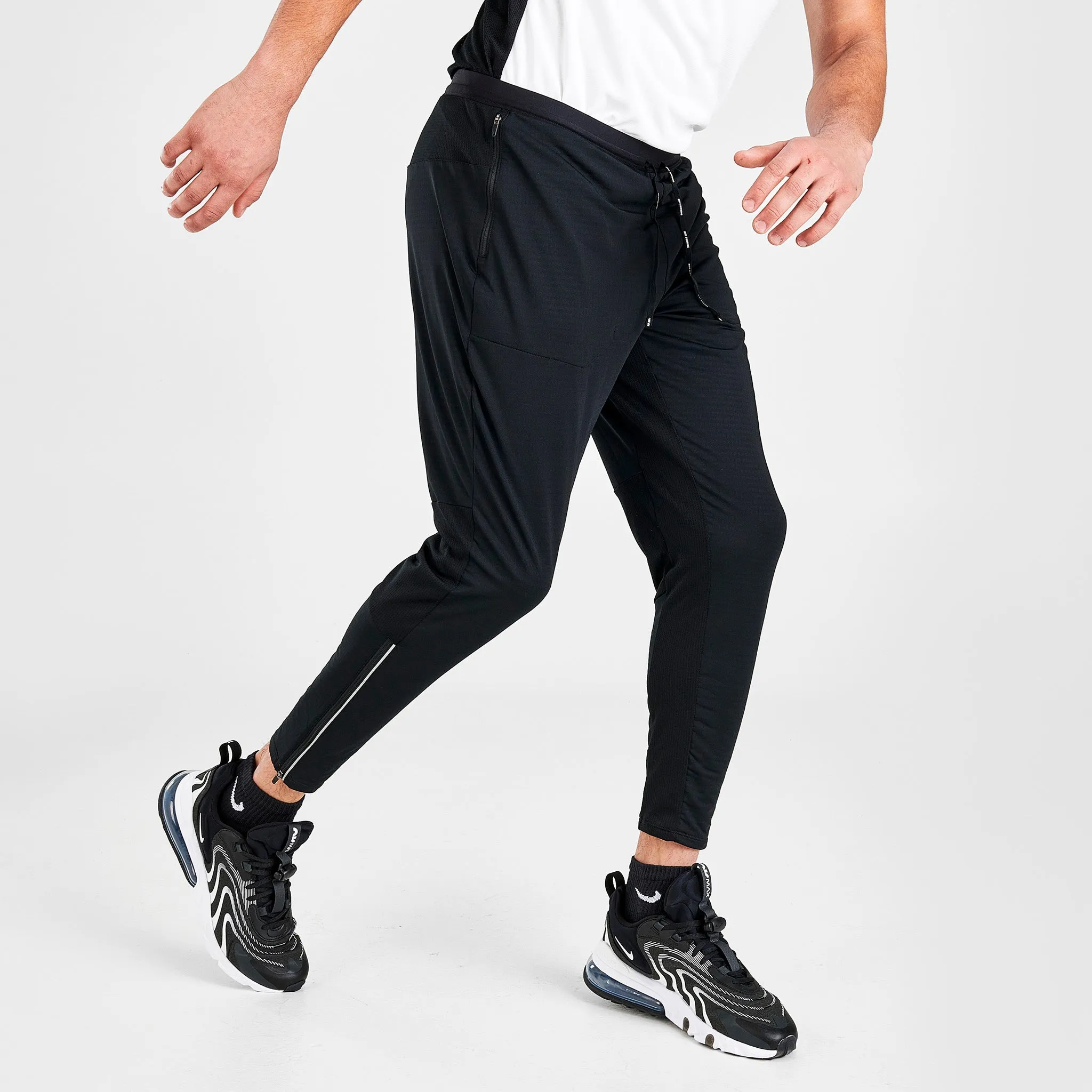 Nike Phenom Elite Knit Running Pants Black / Black - Reflective Silver