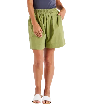 Pomona Cotton Short Pistachio Green