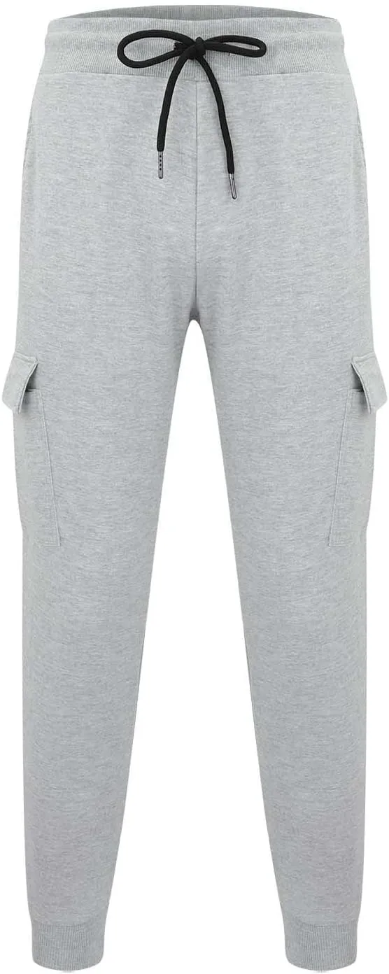 QWENTMTNTY Men's Fashion Sweatpants Slim Fit Elastic Waisted Stretchy Joggers Casual Athletic Jogging Active Pants Trousers
