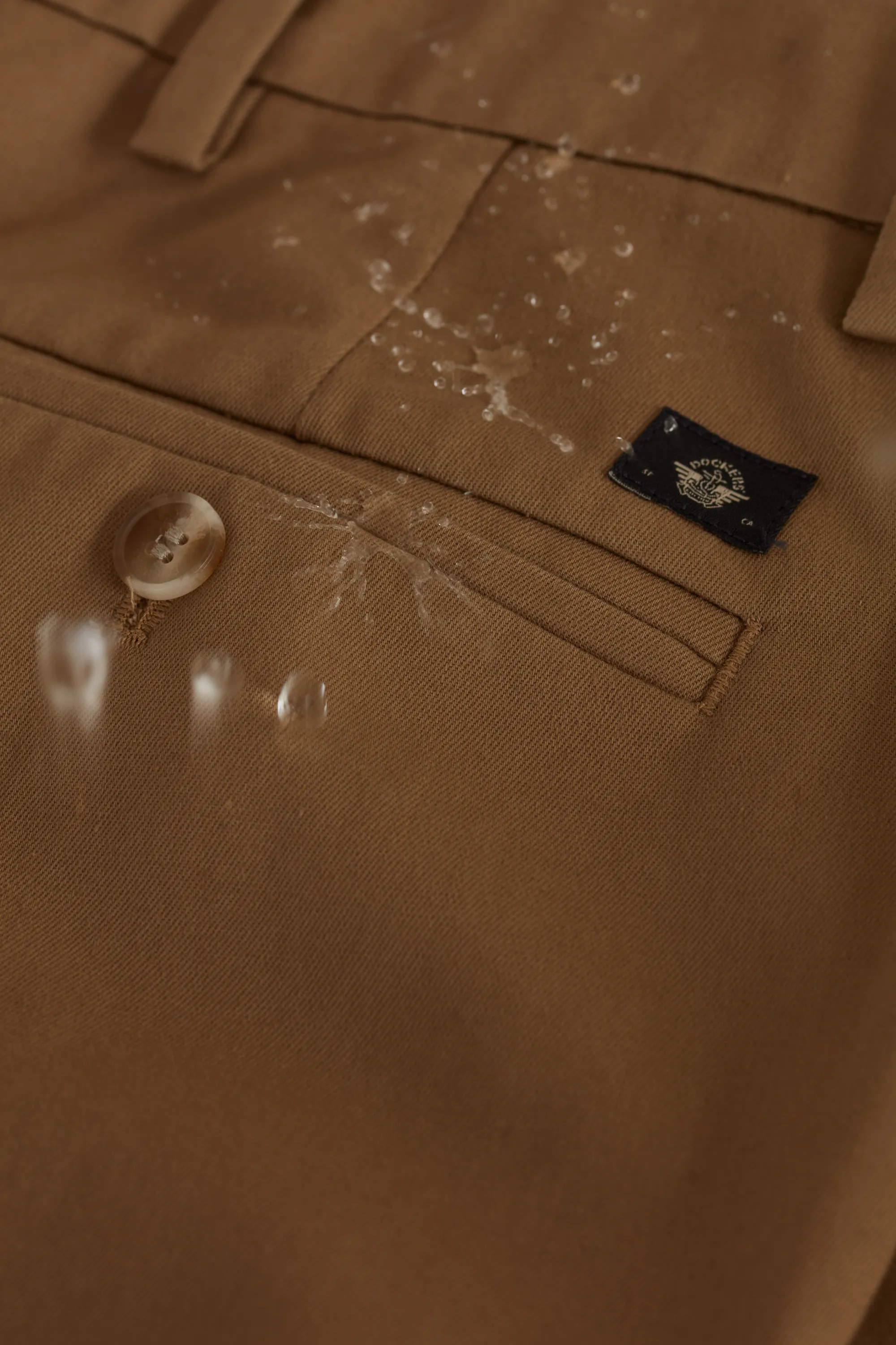 Signature Iron Free Khakis, Pleated, Relaxed Fit with Stain Defender