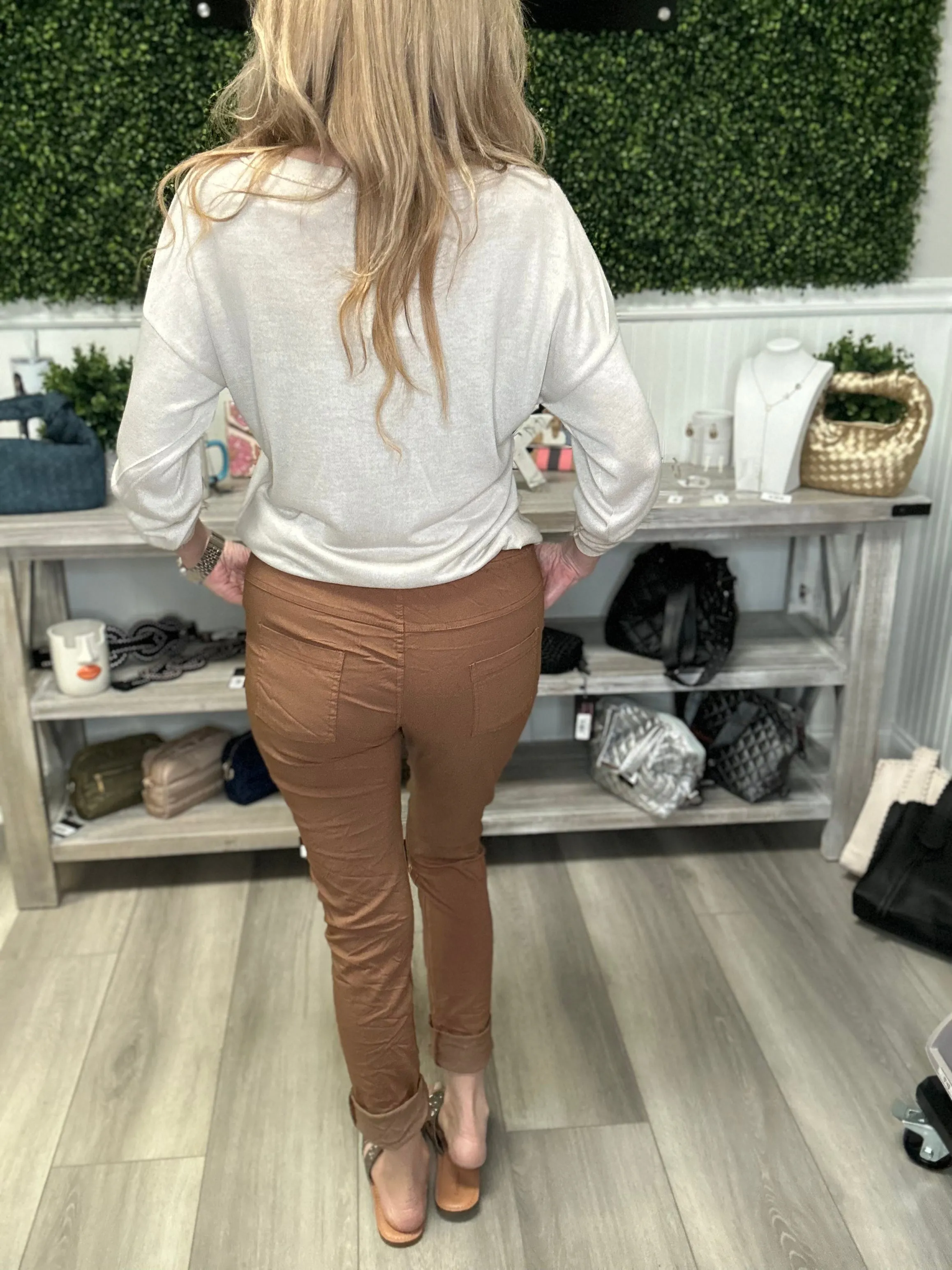 Stunning Foil Jogger