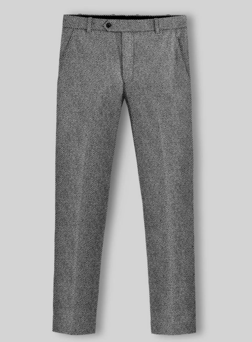 Sussex Weave Gray Tweed Pants