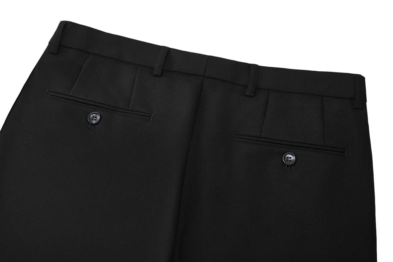 Teflon Finishing Stain Resistant Formal Pants in Slim Fit