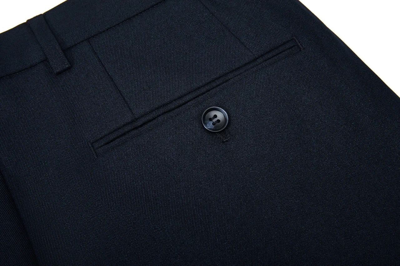 Teflon Finishing Stain Resistant Formal Pants in Slim Fit