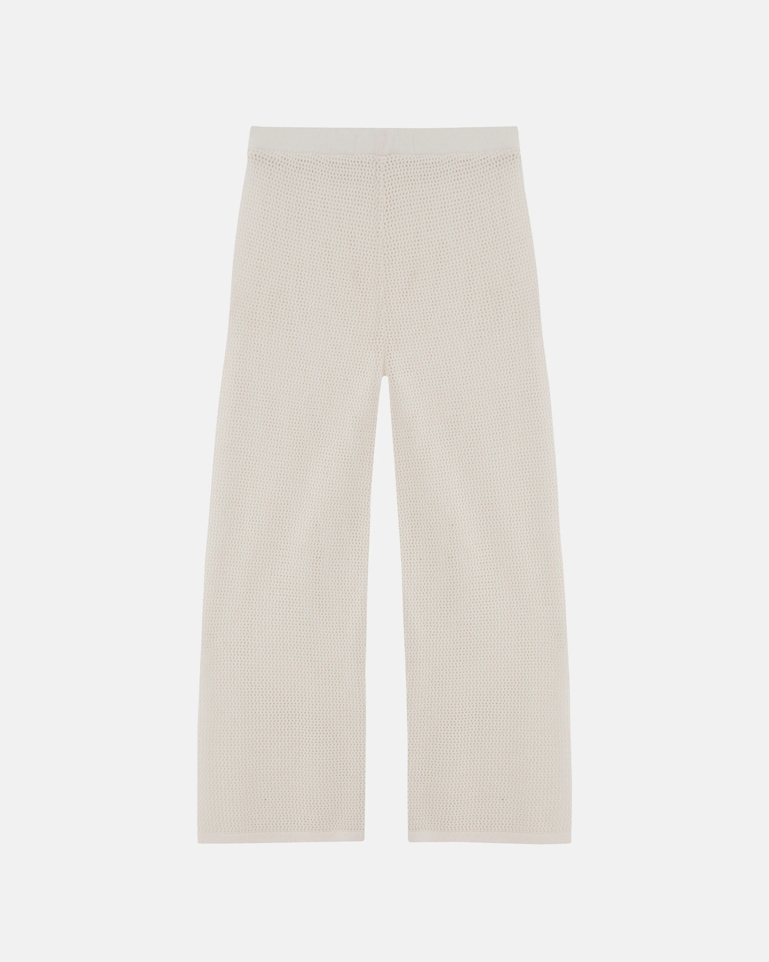 W Basics Knit Straightpants Cream