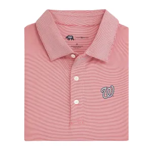 Washington Nationals Hairline Stripe Performance Polo