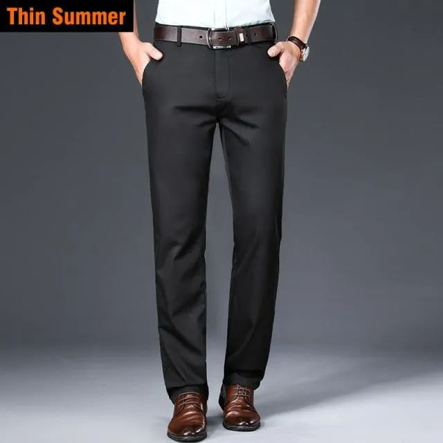 West Louis Classic Style Business Fashion Cotton Pants