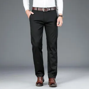 West Louis Classic Style Business Fashion Cotton Pants