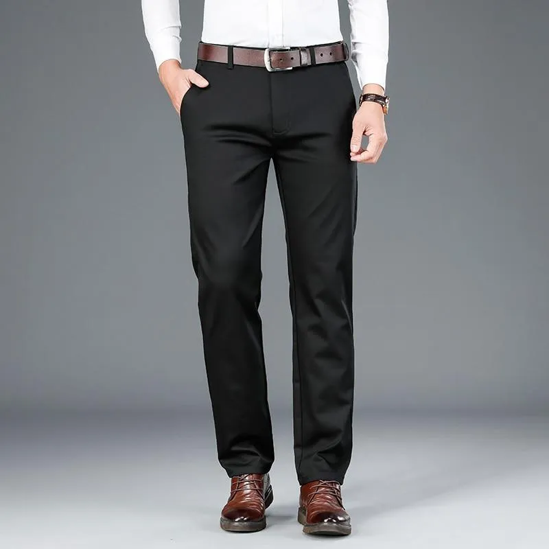 West Louis Classic Style Business Fashion Cotton Pants
