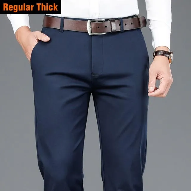 West Louis Classic Style Business Fashion Cotton Pants