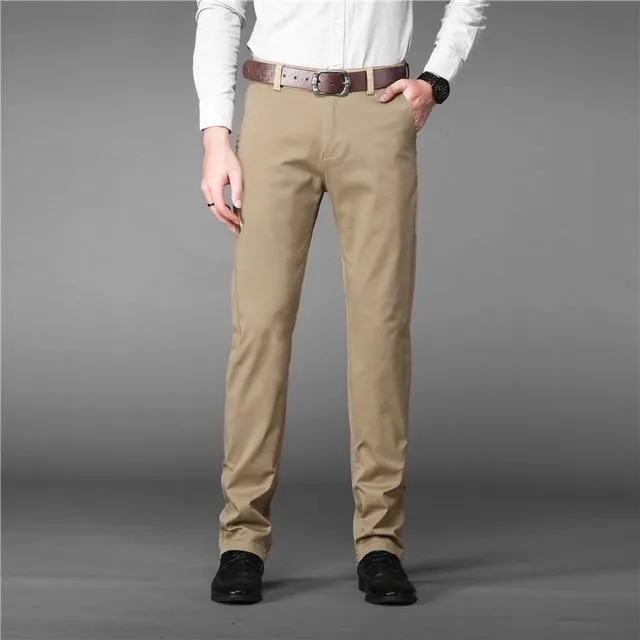 West Louis Designer Luxury Straight Business Elegant Trousers