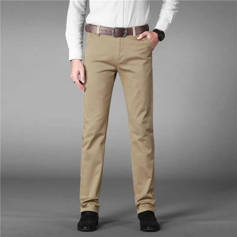 West Louis Designer Luxury Straight Business Elegant Trousers