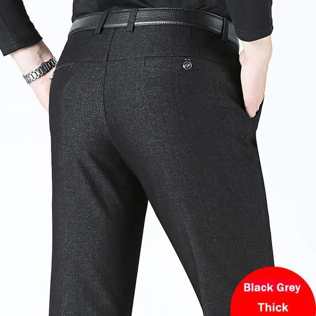 West Louis Mens Formal Business Classic Suit Pants